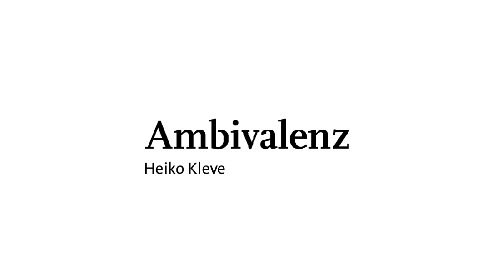 Ambivalenz