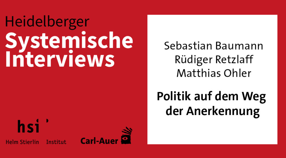Politik auf dem Weg der Anerkennung
