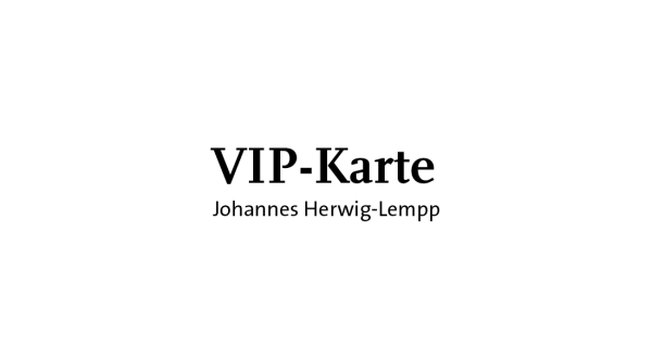 VIP-Karte