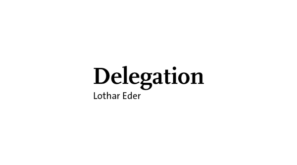 Delegation
