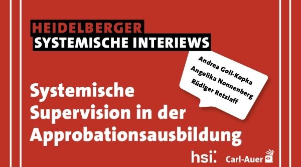 Systemische Supervision in der Approbationsausbildung