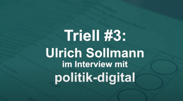 3. Triell als "Zwei gegen Einen", oder: Probelauf für möglicherweise anstehende Koalitionsverhandlungen