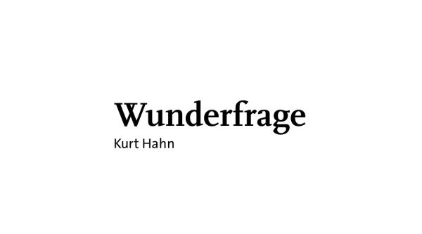 Wunderfrage