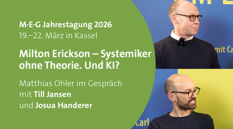 Milton Erickson – Systemiker ohne Theorie. Und KI? – Till Jansen & Josua Handerer beim #HypnoTalk | M·E·G Jahrestagung 2026 (Duplicated)