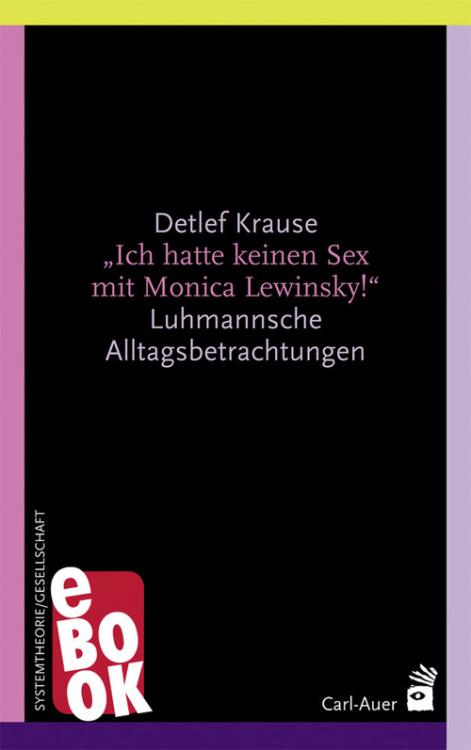 Umschlag:Ich hatte keinen Sex mit Monica Lewinsky!