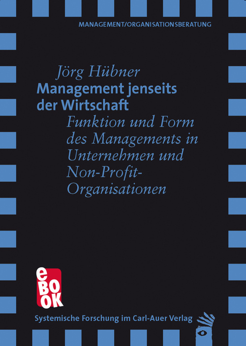 Umschlag:Management jenseits der Wirtschaft