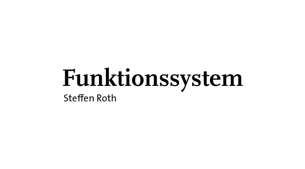 Funktionssystem