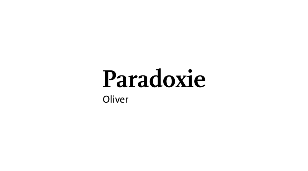 Paradoxie