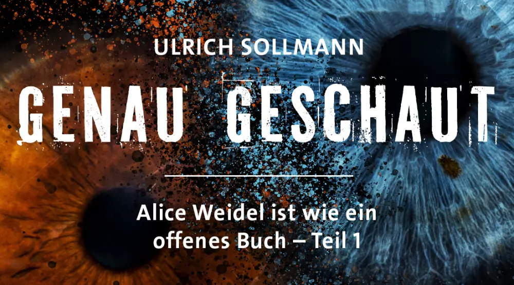 Alice Weidel ist wie ein offenes Buch – Teil 1