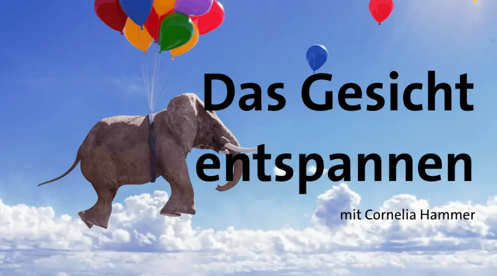 Das Gesicht entspannen