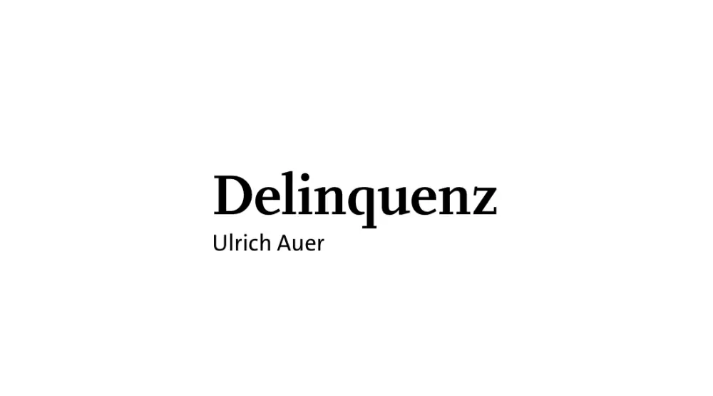 Delinquenz