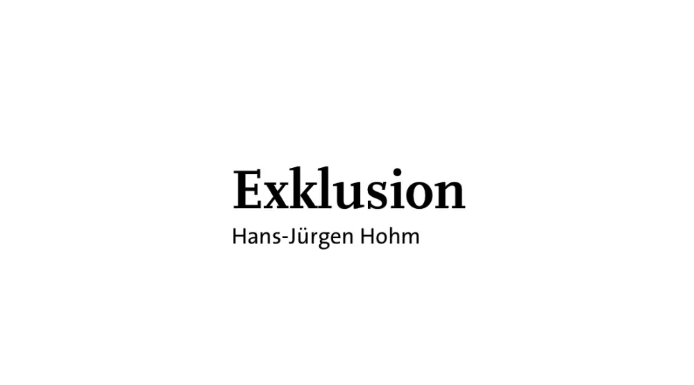 Exklusion