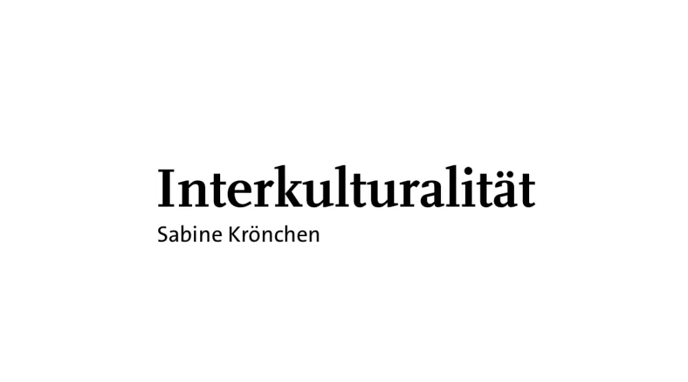 Interkulturalität