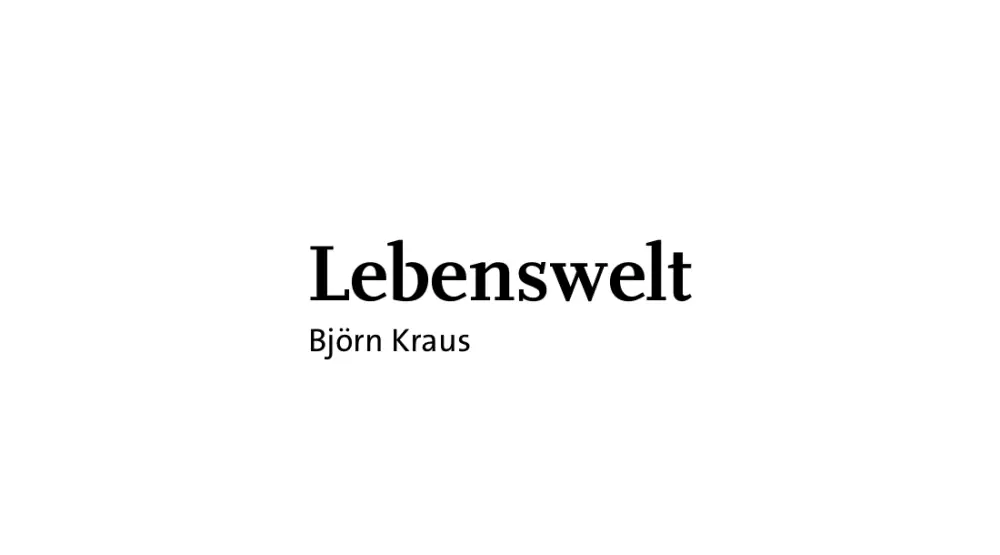 Lebenswelt