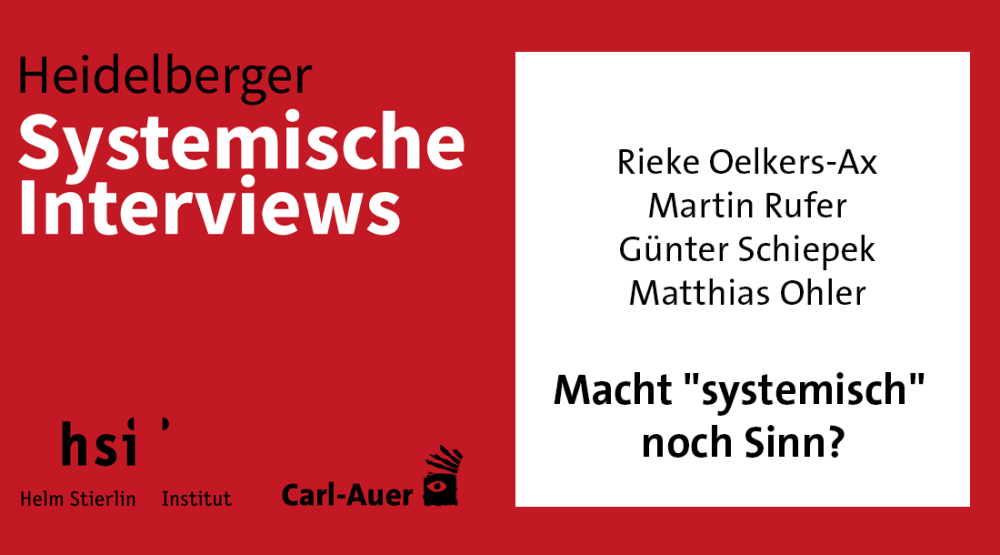 Macht "systemisch" noch Sinn?