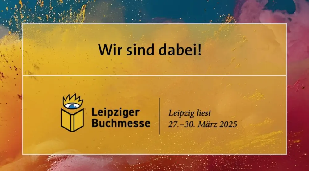 Leipziger Buchmesse | 27. – 30. März 2025  