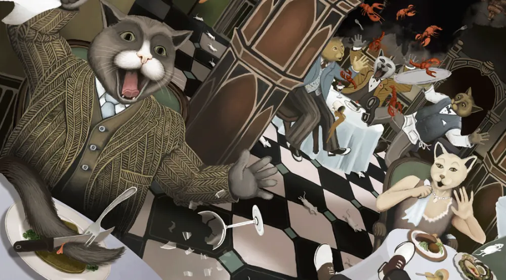 Noch ein liebes Katzenbild: „Mr. Maxwells Maus“ oder: Putin und die Ukraine