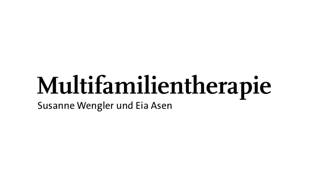 Multifamilientherapie