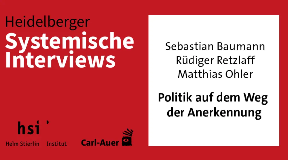 Politik auf dem Weg der Anerkennung