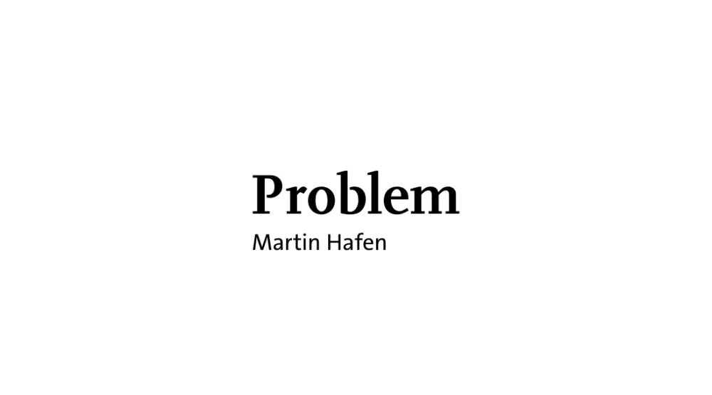 Problem