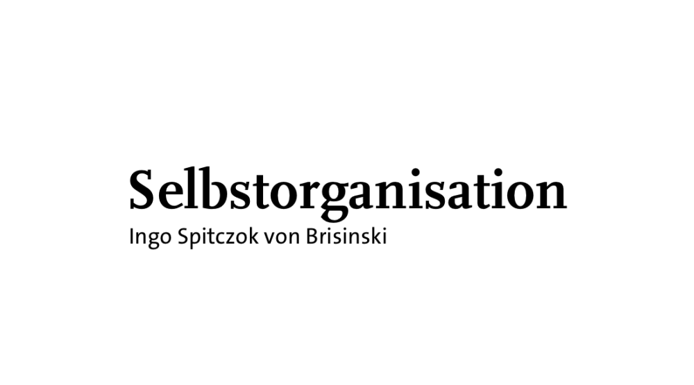 Selbstorganisation