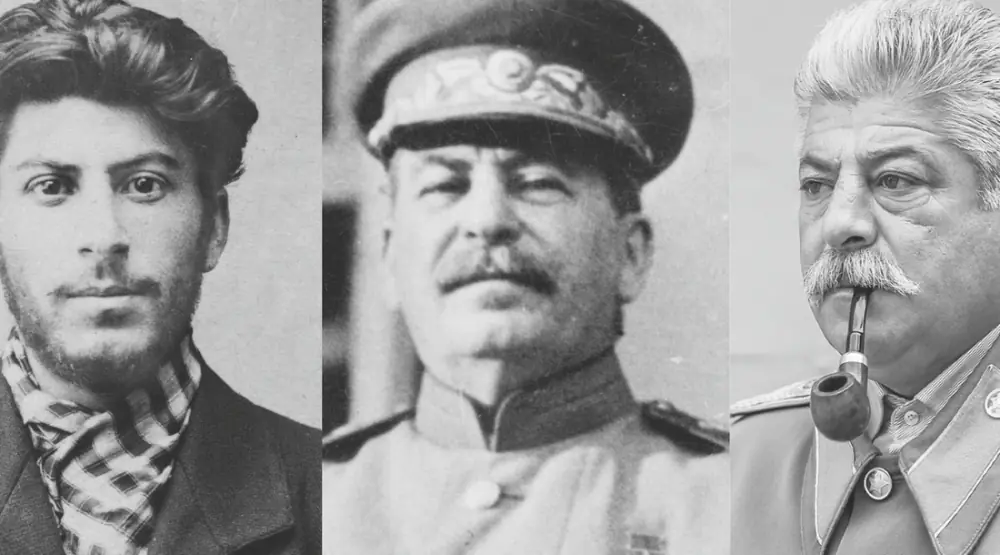 Putin und Stalin