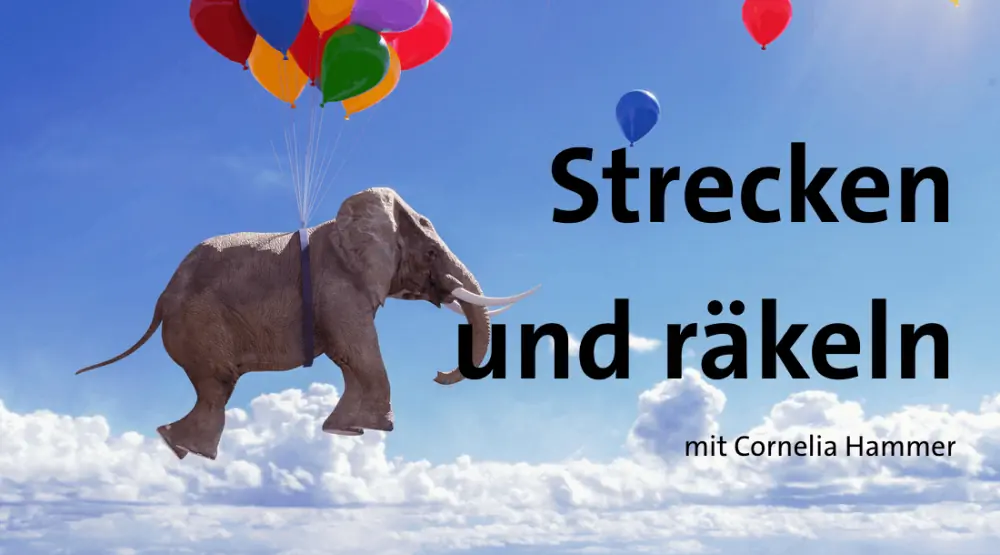 Sich strecken und räkeln