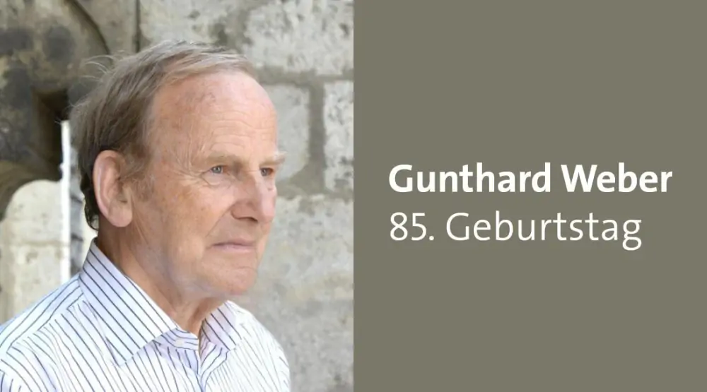 Gunthard Weber – oder: Auf dem Weg bleiben