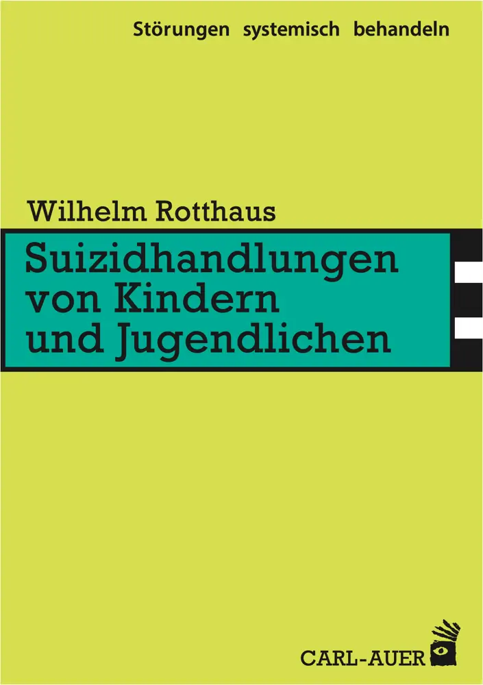 Umschlag:Suizidhandlungen von Kindern und Jugendlichen