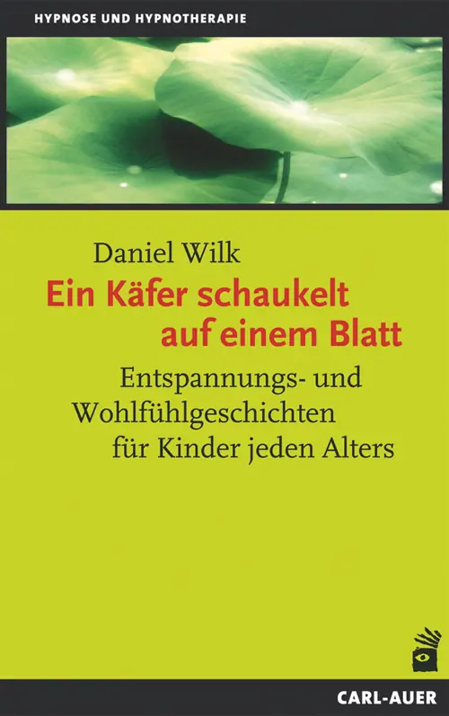 Umschlag:Ein Käfer schaukelt auf einem Blatt