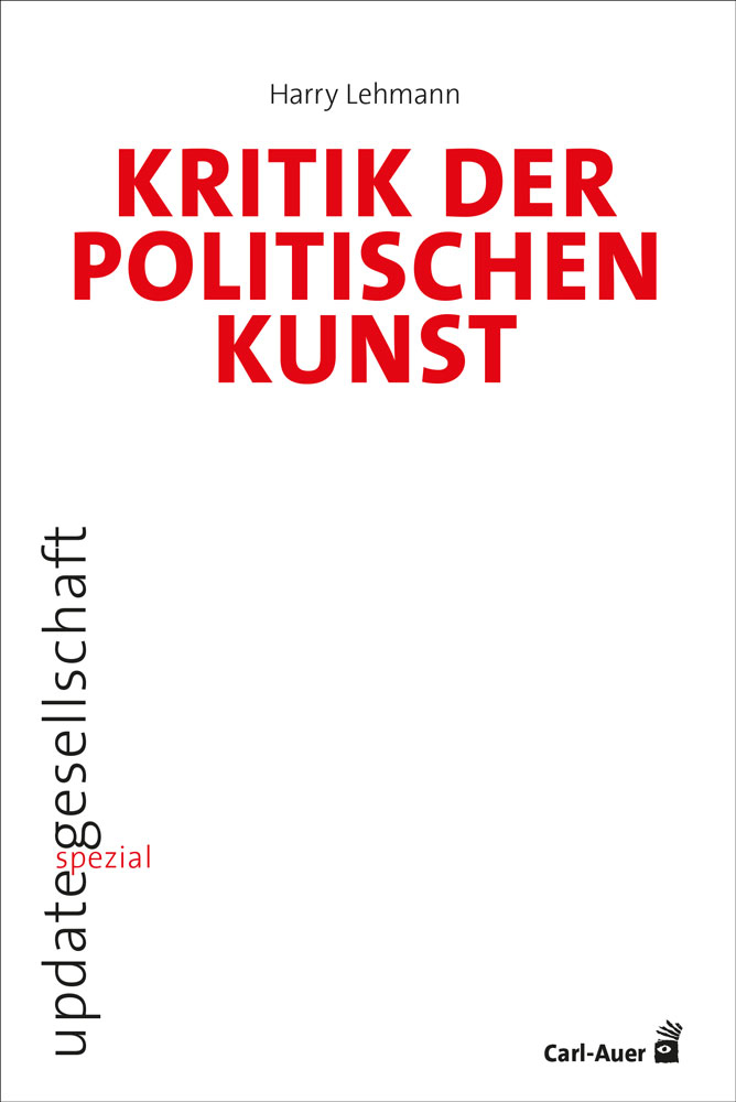 Umschlag:Kritik der politischen Kunst