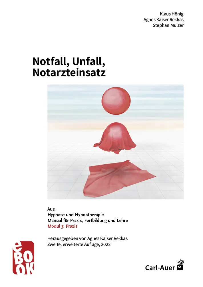 Umschlag:Notfall, Unfall, Notarzteinsatz