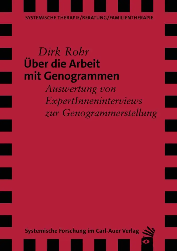 Umschlag:Über die Arbeit mit Genogrammen