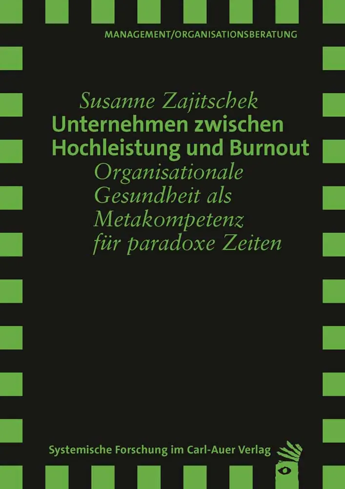 Umschlag:Unternehmen zwischen Hochleistung und Burnout