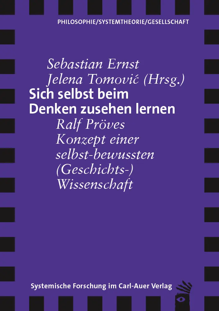 Umschlag:Sich selbst beim Denken zusehen lernen