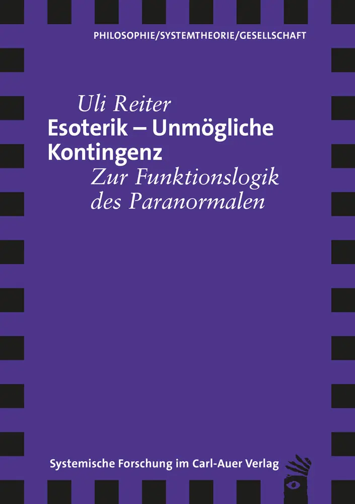 Umschlag:Esoterik – Unmögliche Kontingenz