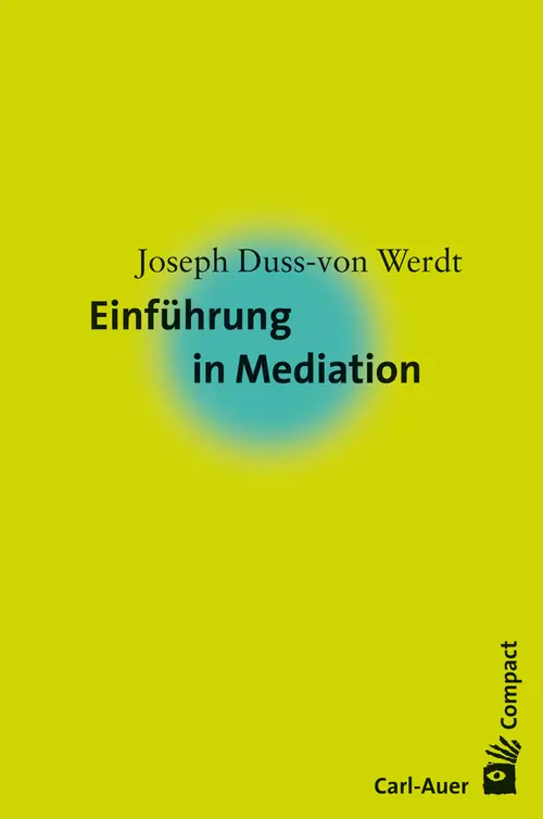 Umschlag:Einführung in Mediation