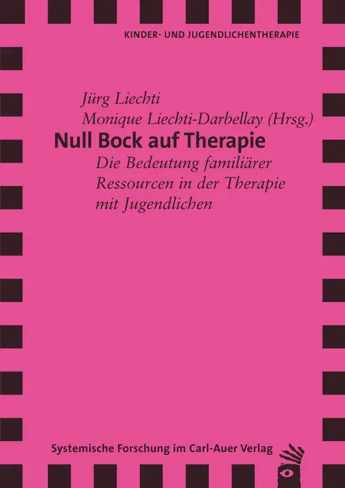 Umschlag:Null Bock auf Therapie