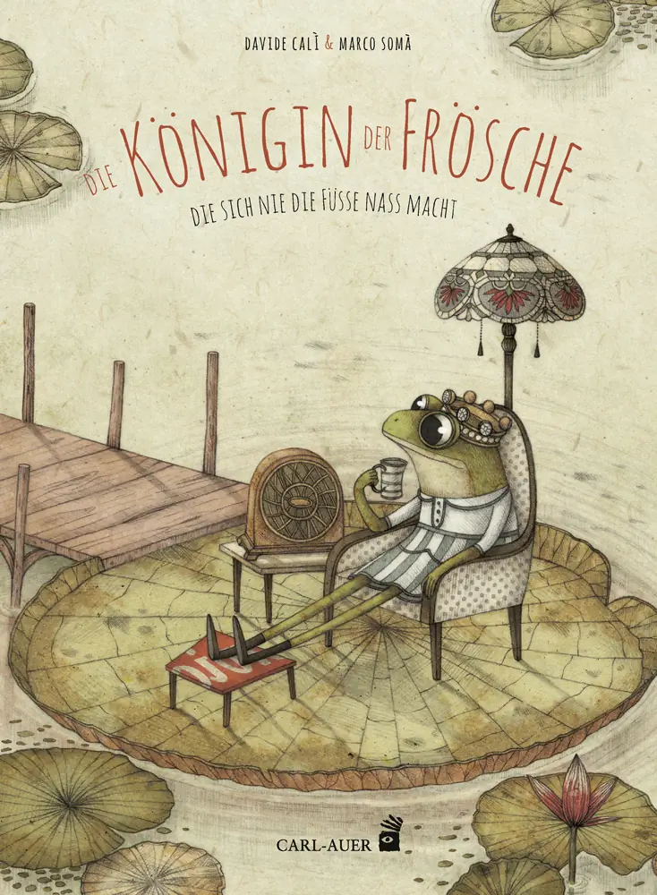 Umschlag:Die Königin der Frösche