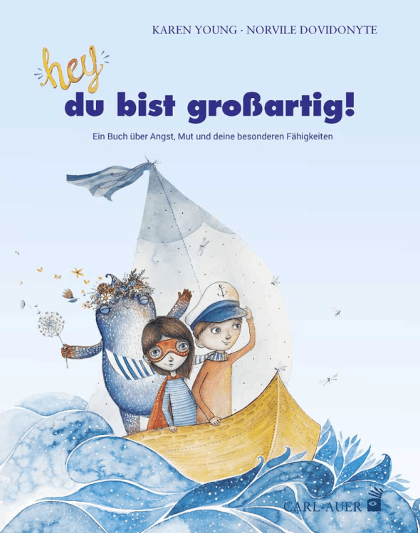 Umschlag:Hey, du bist großartig!