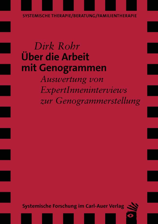 Umschlag:Über die Arbeit mit Genogrammen
