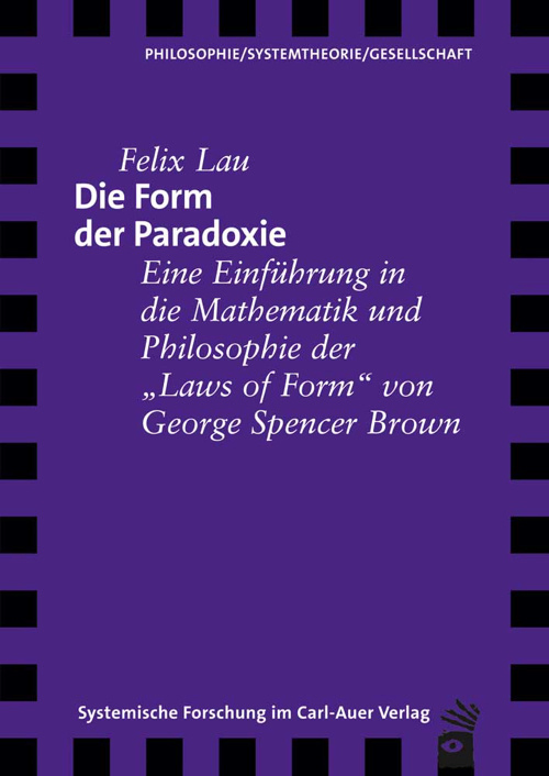 Umschlag:Die Form der Paradoxie