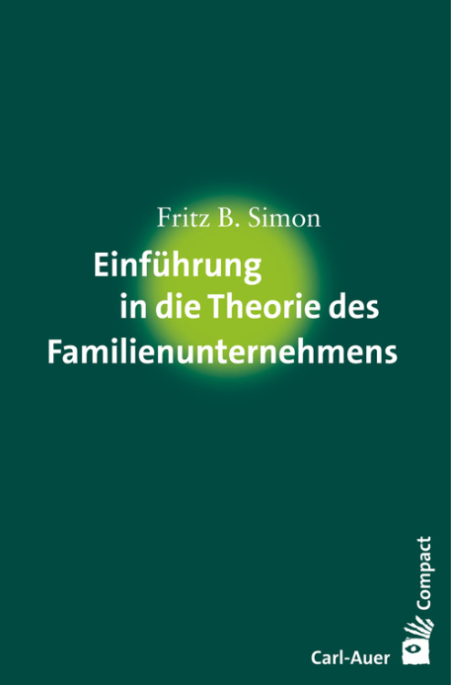 Umschlag:Einführung in die Theorie des Familienunternehmens