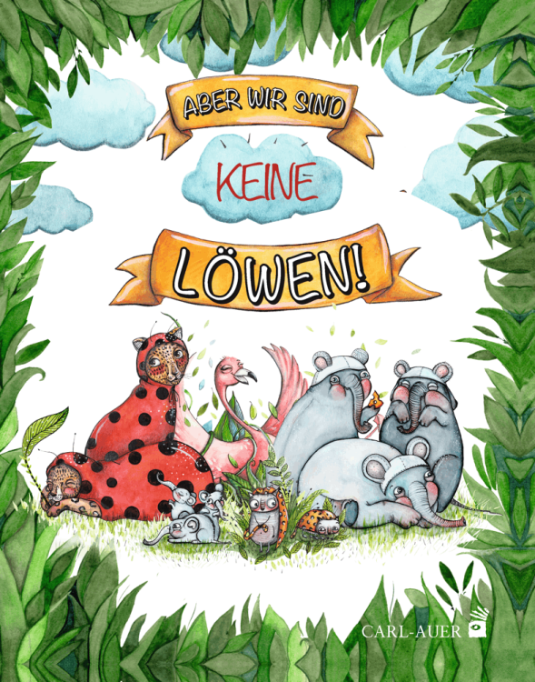 Umschlag:Aber wir sind keine Löwen!