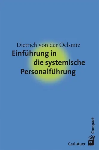 Umschlag:Einführung in die systemische Personalführung