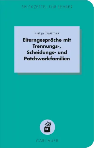 Umschlag:Elterngespräche mit Trennungs-, Scheidungs- und Patchworkfamilien