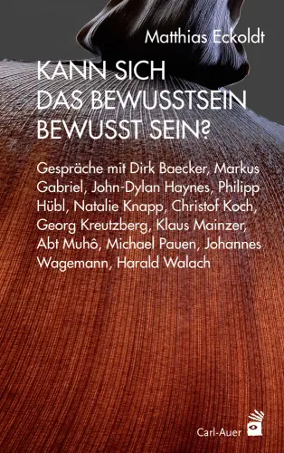 Umschlag:Kann sich das Bewusstsein bewusst sein?