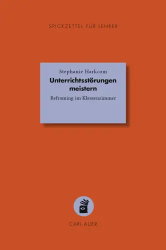 Umschlag:Unterrichtsstörungen meistern