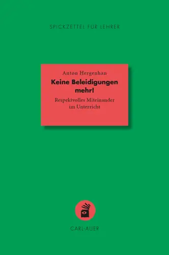 Umschlag:Keine Beleidigungen mehr!