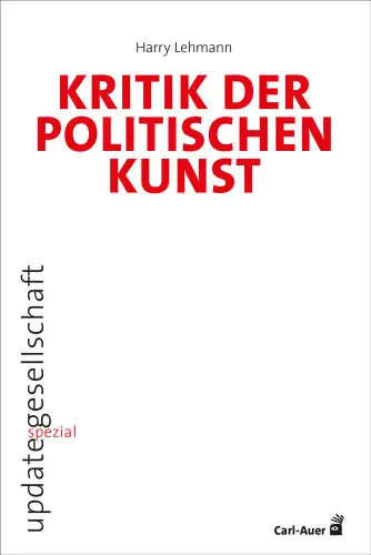 Umschlag:Kritik der politischen Kunst